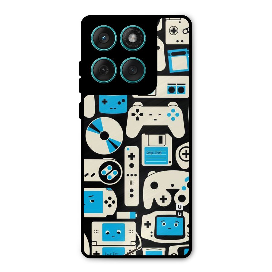 Gamers Metal Back Case for Motorola Edge 60