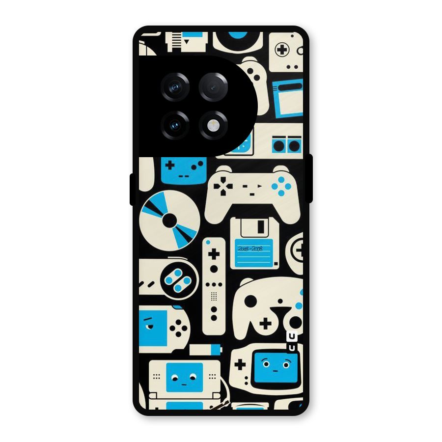 Gamers Metal Back Case for OnePlus 11R