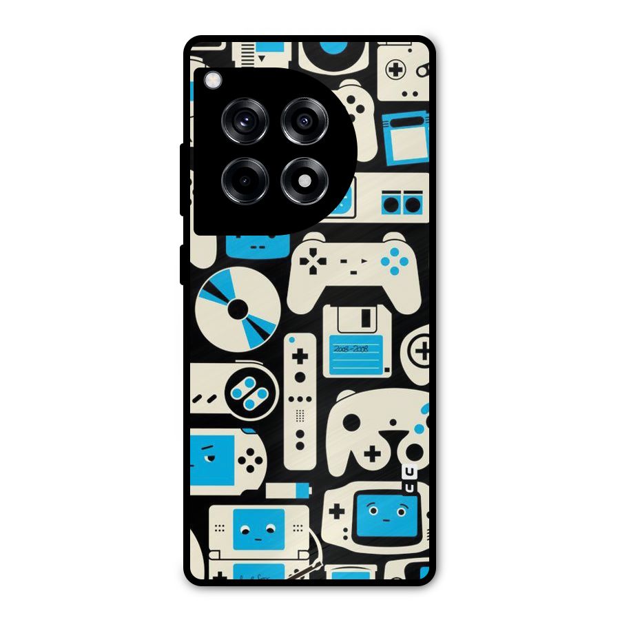 Gamers Metal Back Case for OnePlus 12R