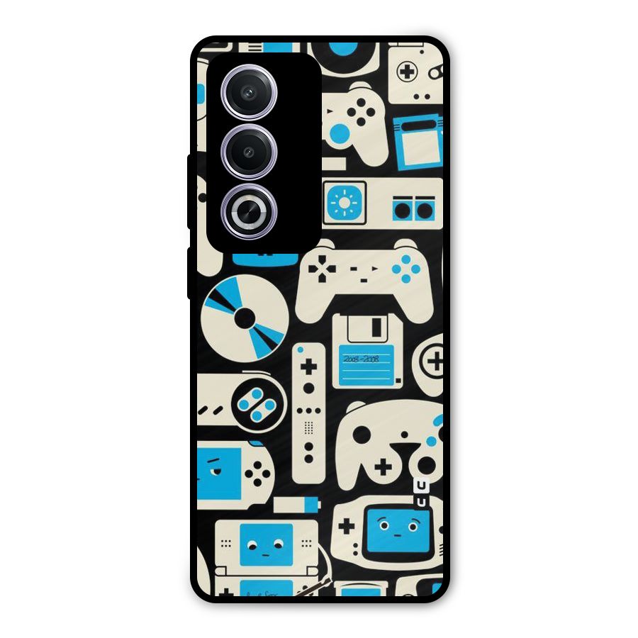 Gamers Metal Back Case for Oppo A3 Pro