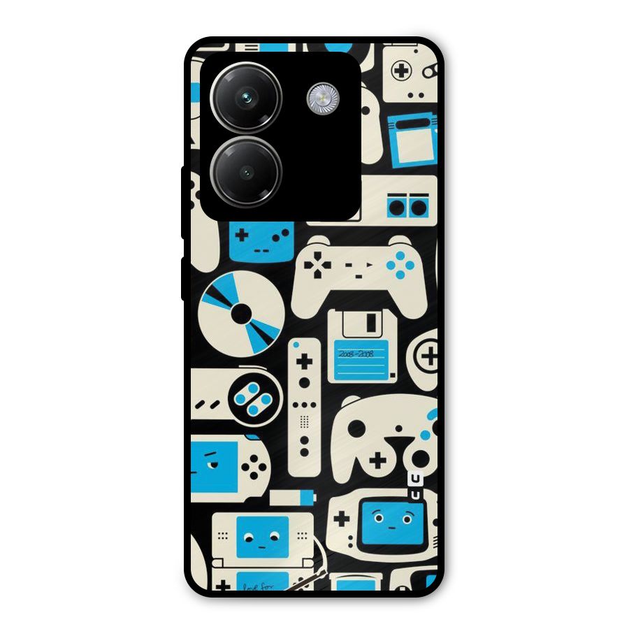 Gamers Metal Back Case for Poco M7 Pro 5G