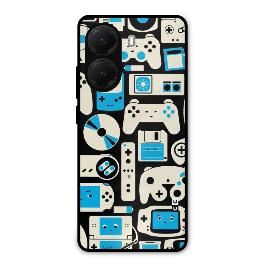 Gamers Metal Back Case for Poco X7 Pro