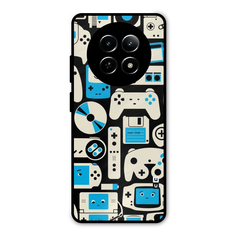 Gamers Metal Back Case for Realme 12x 5G