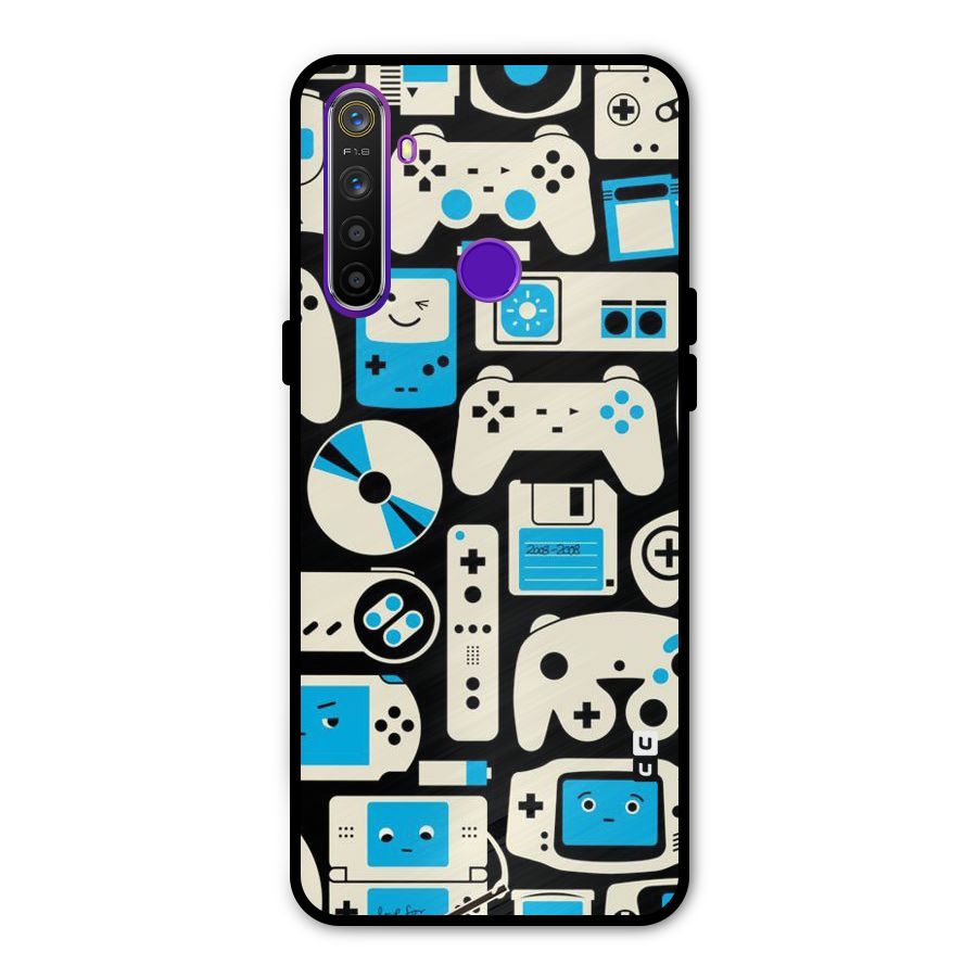 Gamers Metal Back Case for Realme 5i