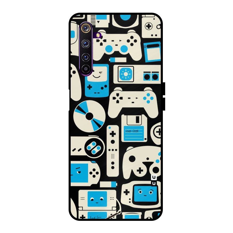 Gamers Metal Back Case for Realme 6 Pro