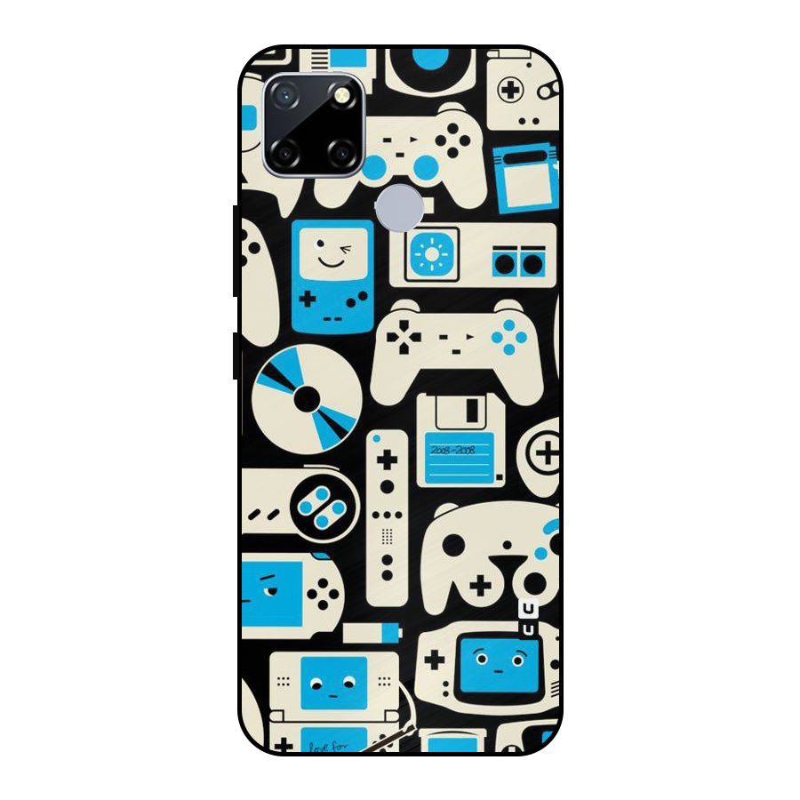Gamers Metal Back Case for Realme Narzo 20
