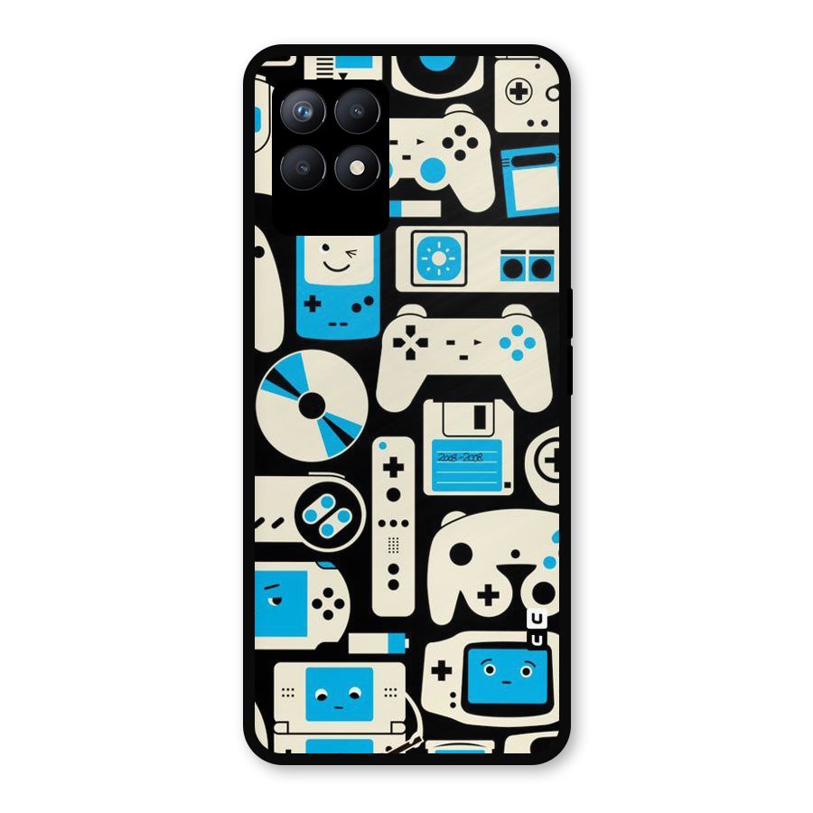 Gamers Metal Back Case for Realme Narzo 50