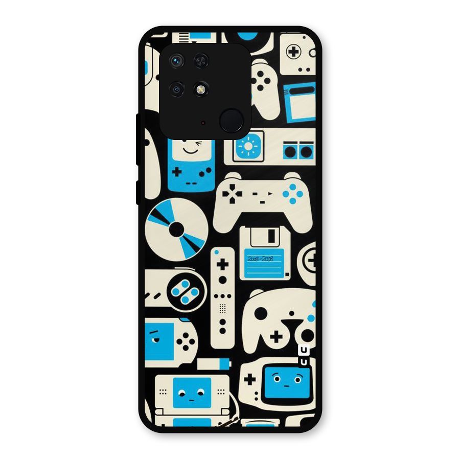 Gamers Metal Back Case for Redmi 10 Power