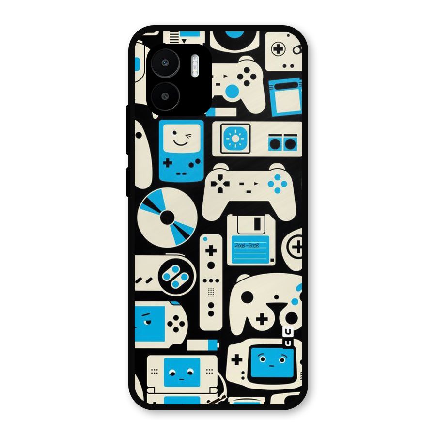 Gamers Metal Back Case for Redmi A1