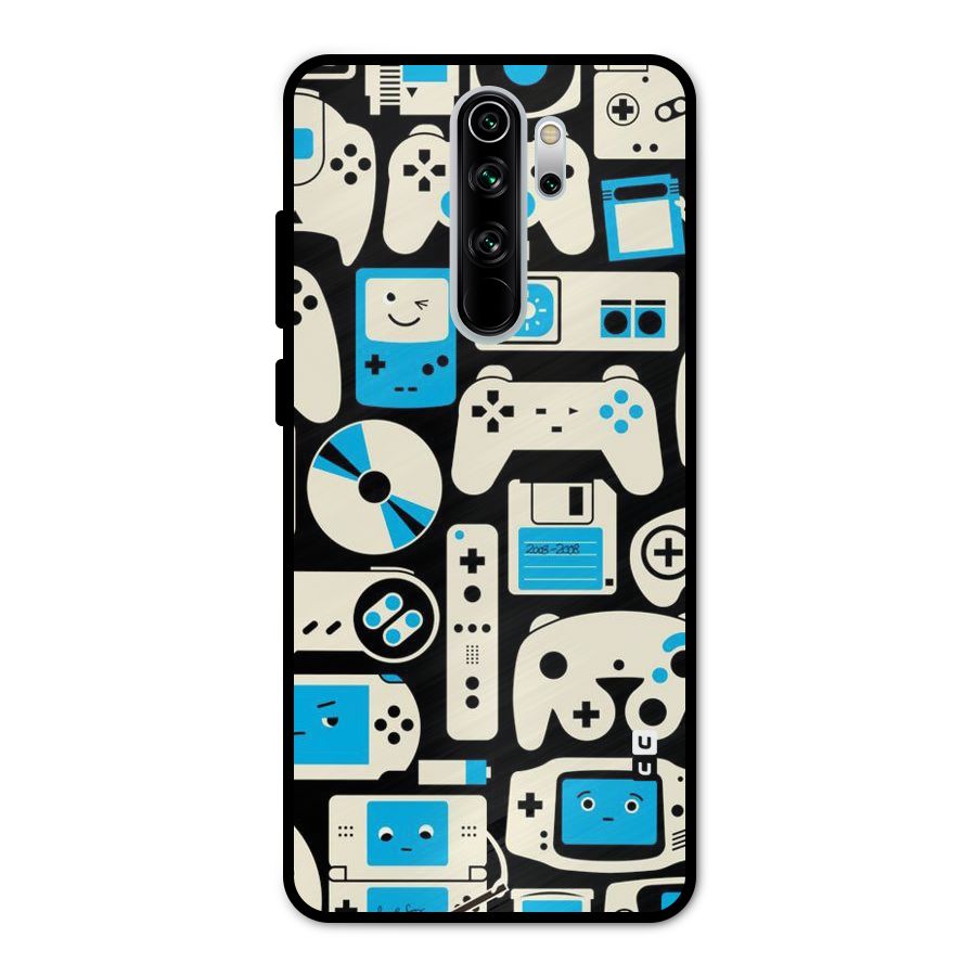 Gamers Metal Back Case for Redmi Note 8 Pro