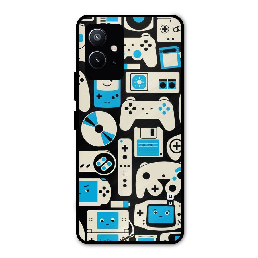 Gamers Metal Back Case for Vivo T1 5G