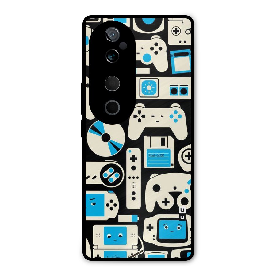 Gamers Metal Back Case for Vivo T3 Ultra