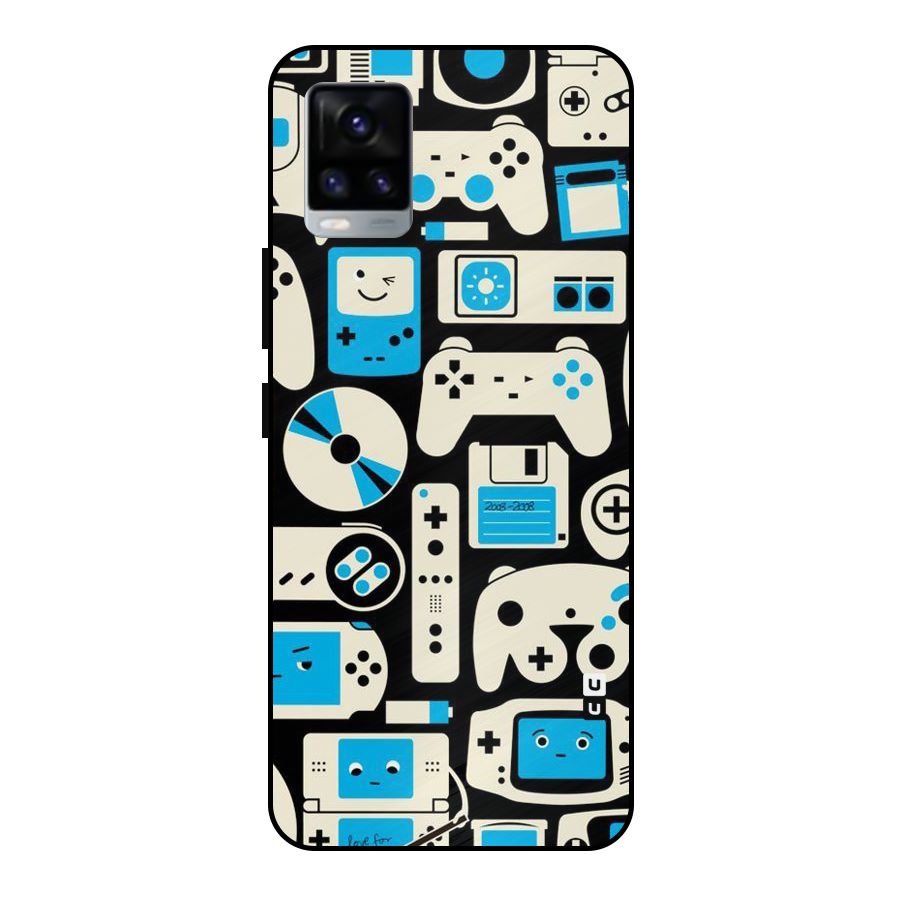 Gamers Metal Back Case for Vivo V20 2021