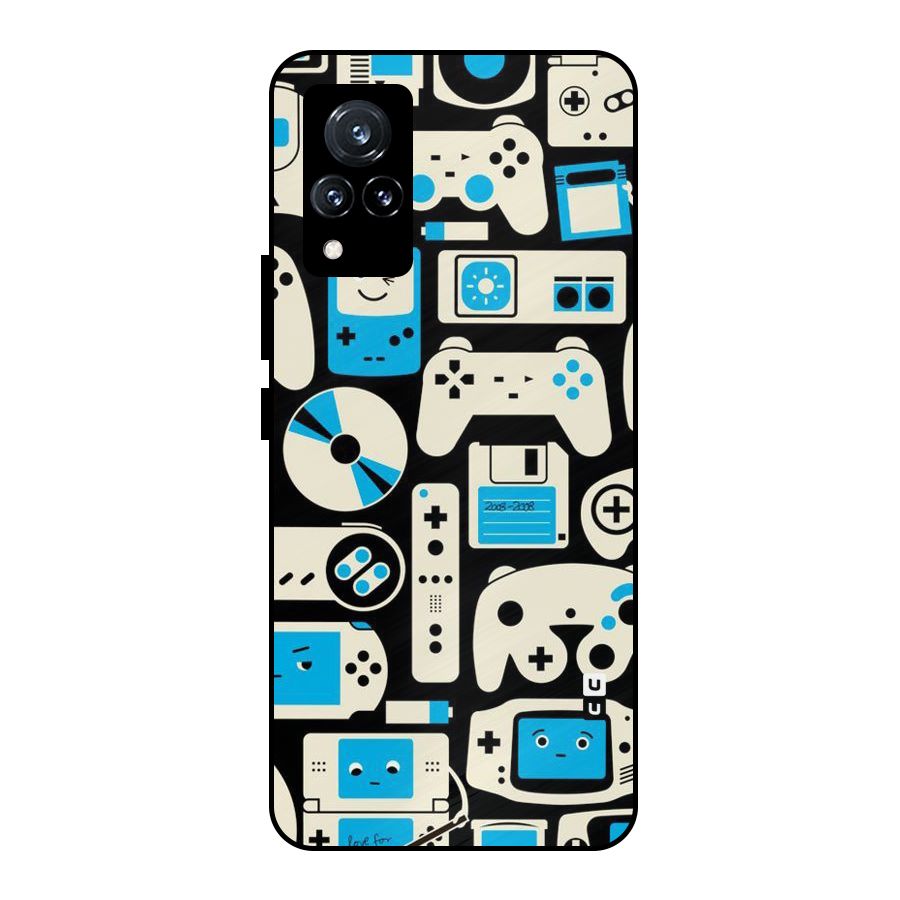 Gamers Metal Back Case for Vivo V21 5G