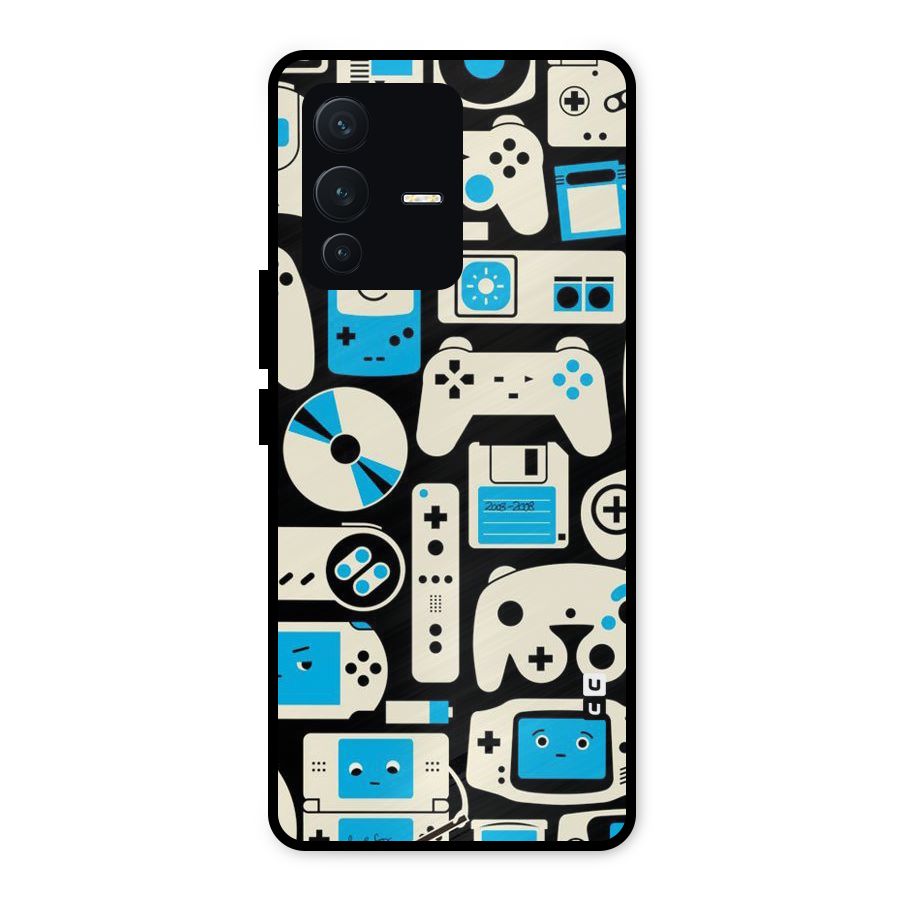 Gamers Metal Back Case for Vivo V23 5G