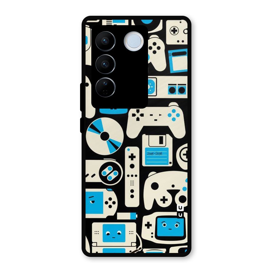 Gamers Metal Back Case for Vivo V27