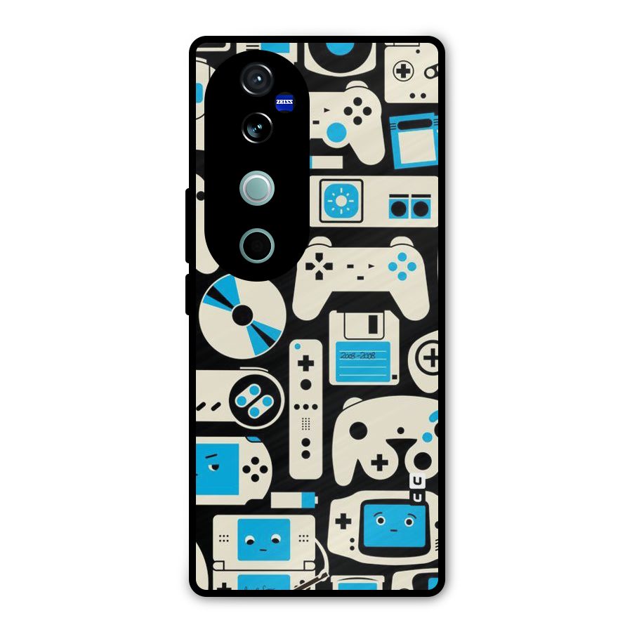 Gamers Metal Back Case for Vivo V40