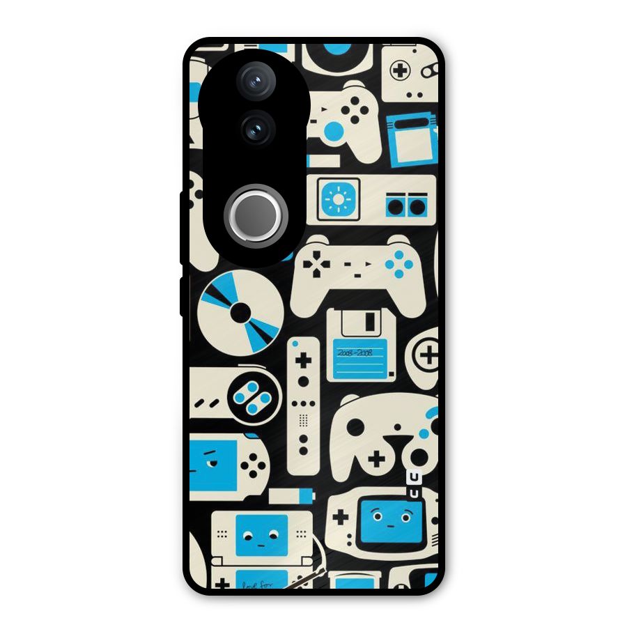 Gamers Metal Back Case for Vivo V50