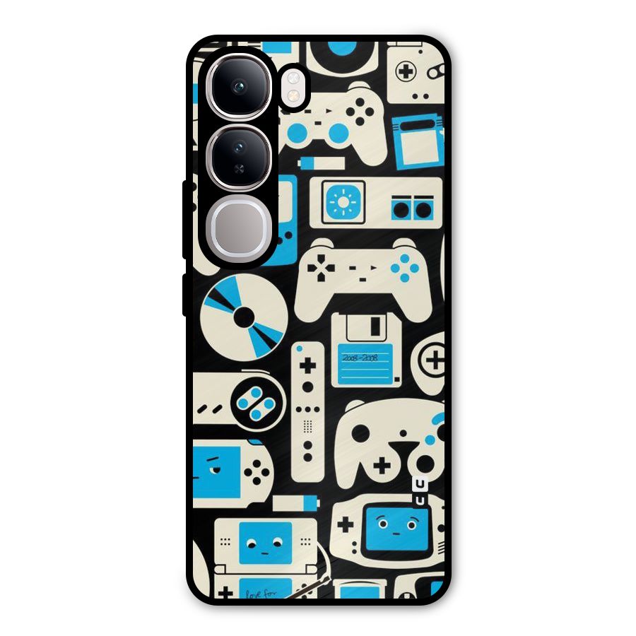 Gamers Metal Back Case for Vivo Y300