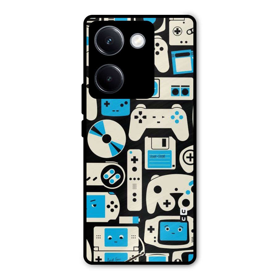 Gamers Metal Back Case for Vivo Y300 Plus