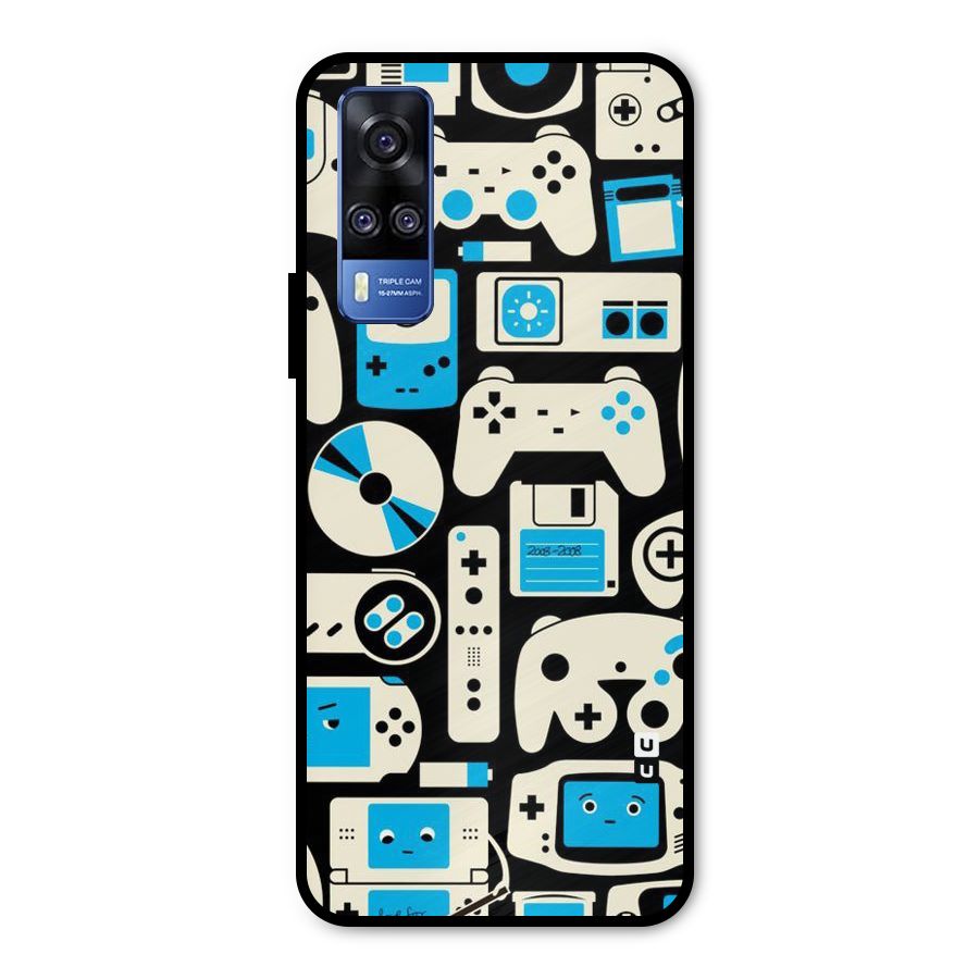 Gamers Metal Back Case for Vivo Y31