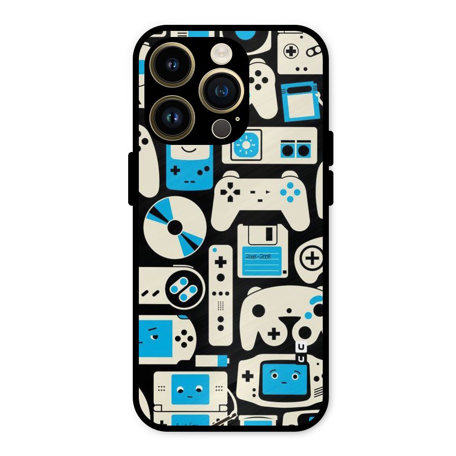 Gamers Metal Back Case for iPhone 14 Pro