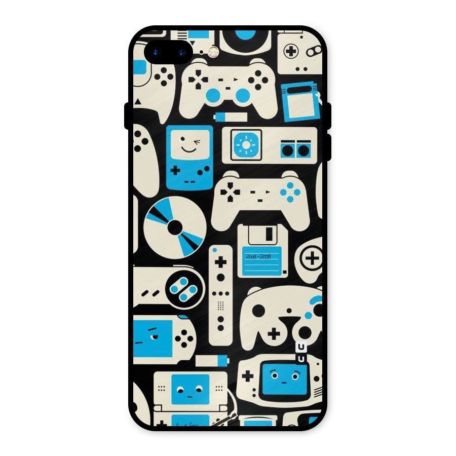 Gamers Metal Back Case for iPhone 8 Plus