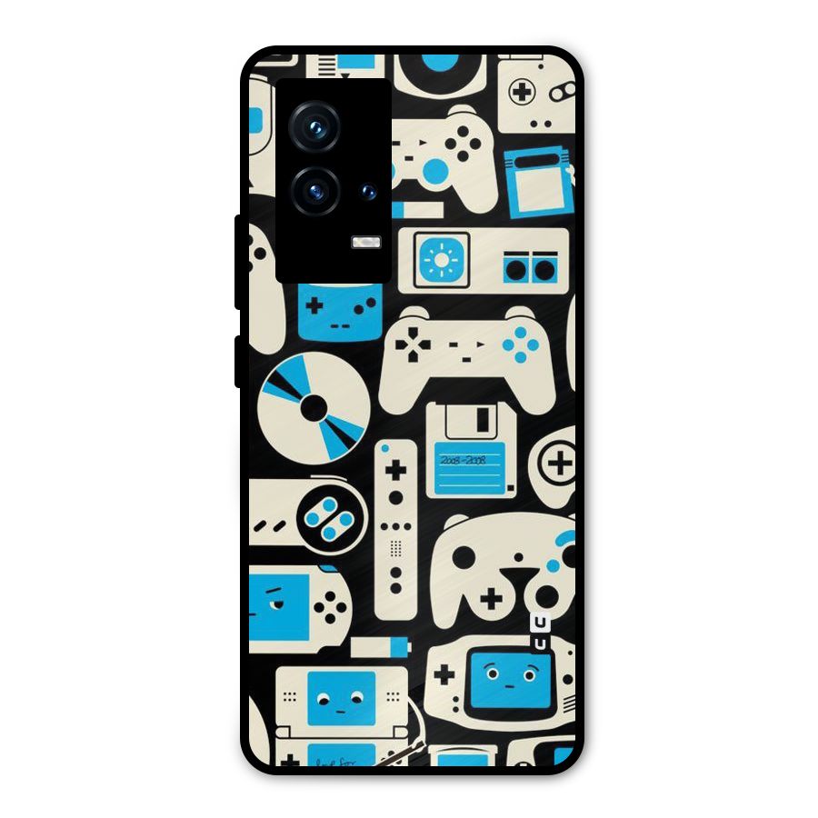 Gamers Metal Back Case for iQOO 9 5G
