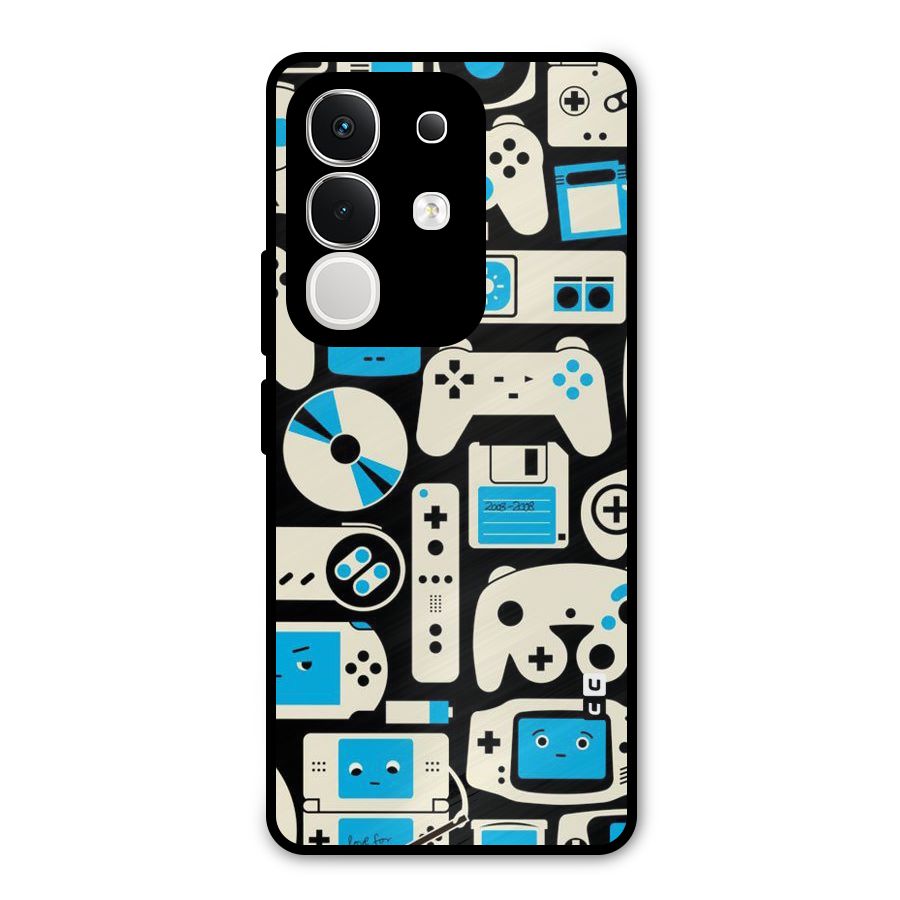Gamers Metal Back Case for iQOO Z10x