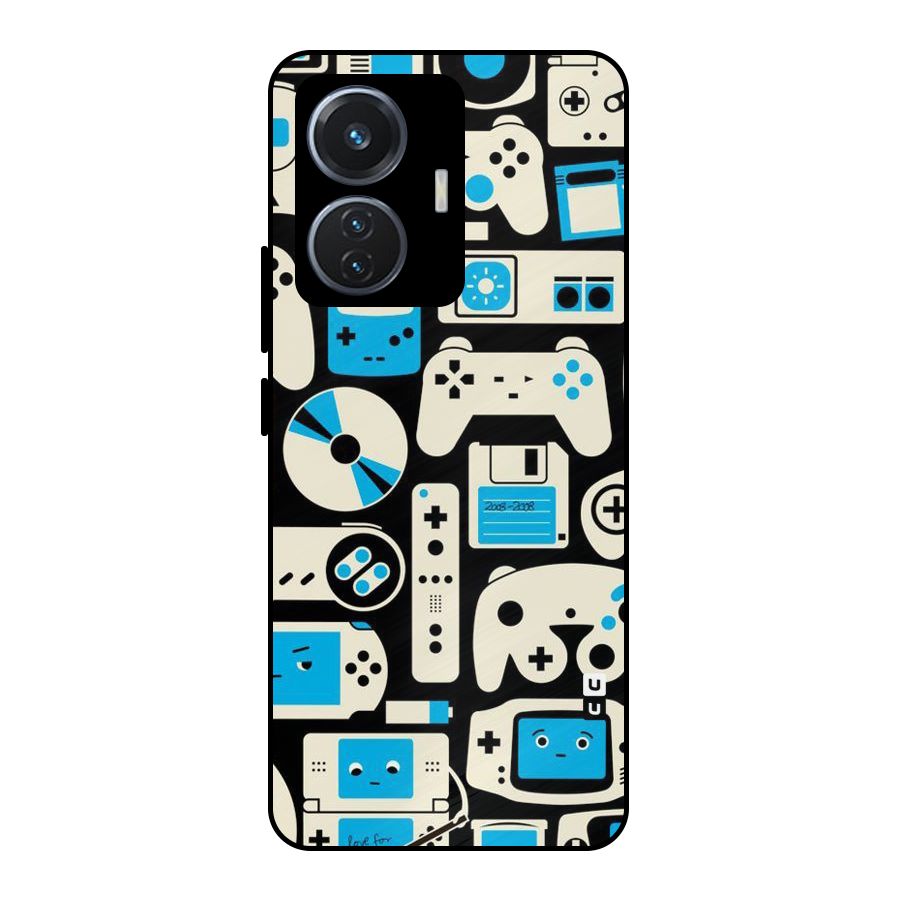 Gamers Metal Back Case for iQOO Z6 44W