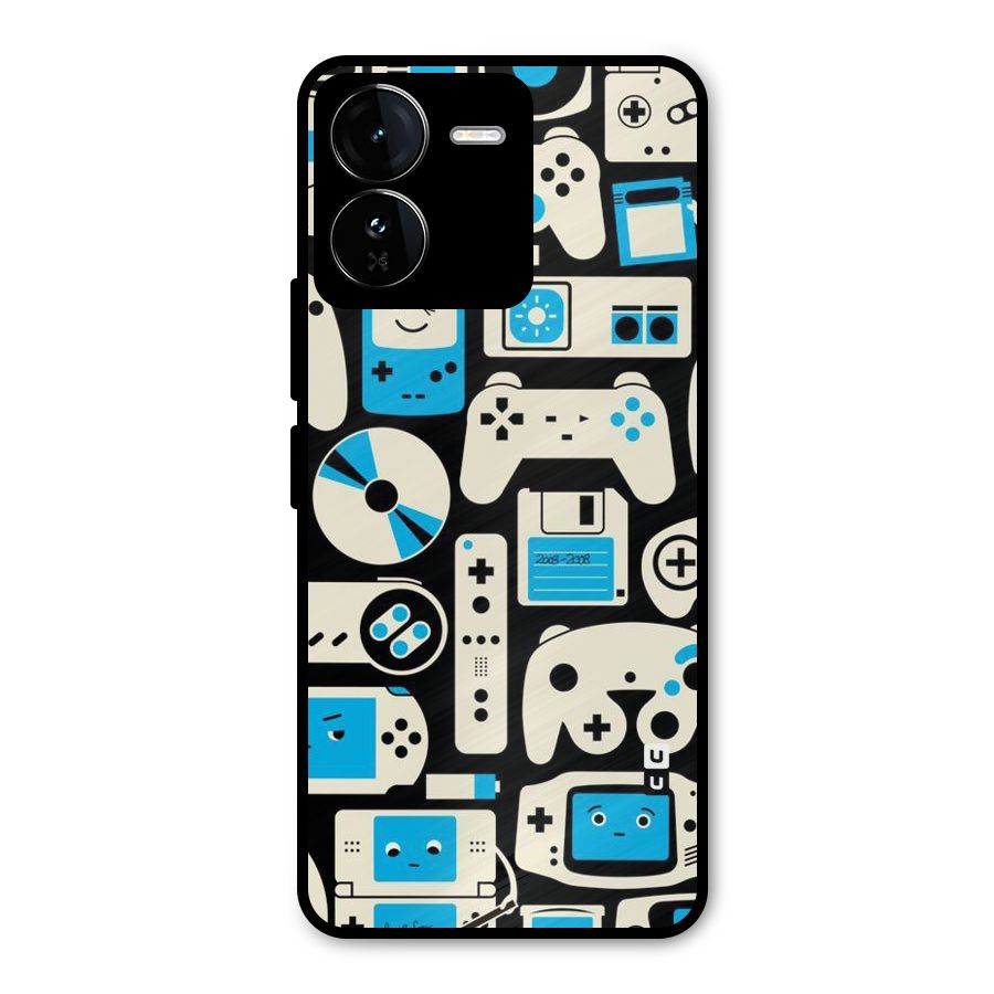 Gamers Metal Back Case for iQOO Z9