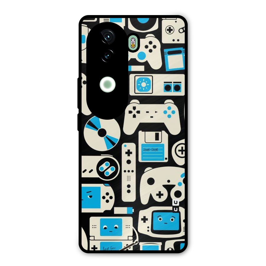 Gamers Metal Back Case for iQOO Z9s