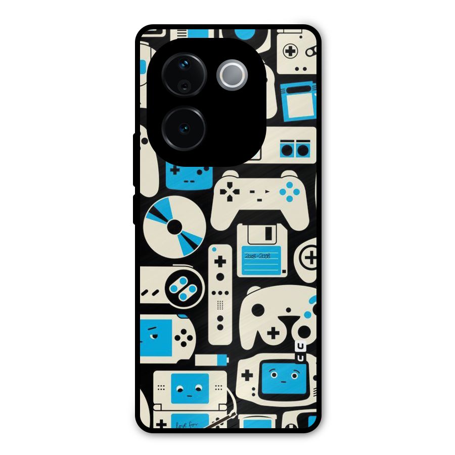 Gamers Metal Back Case for iQOO Z9s Pro