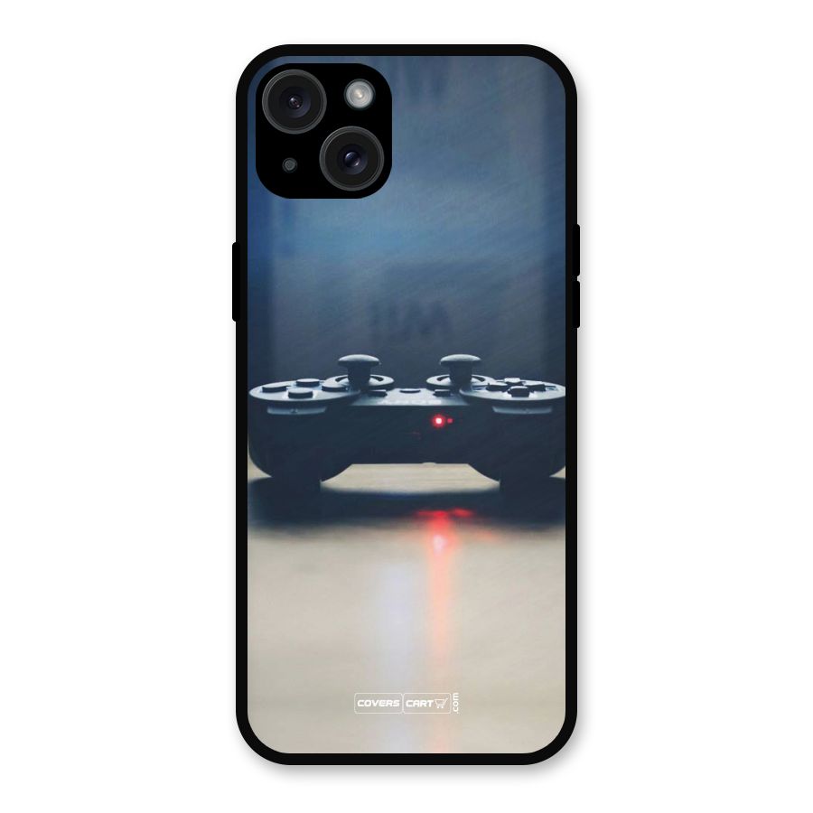 Gaming Console Metal Back Case for iPhone 15 Plus