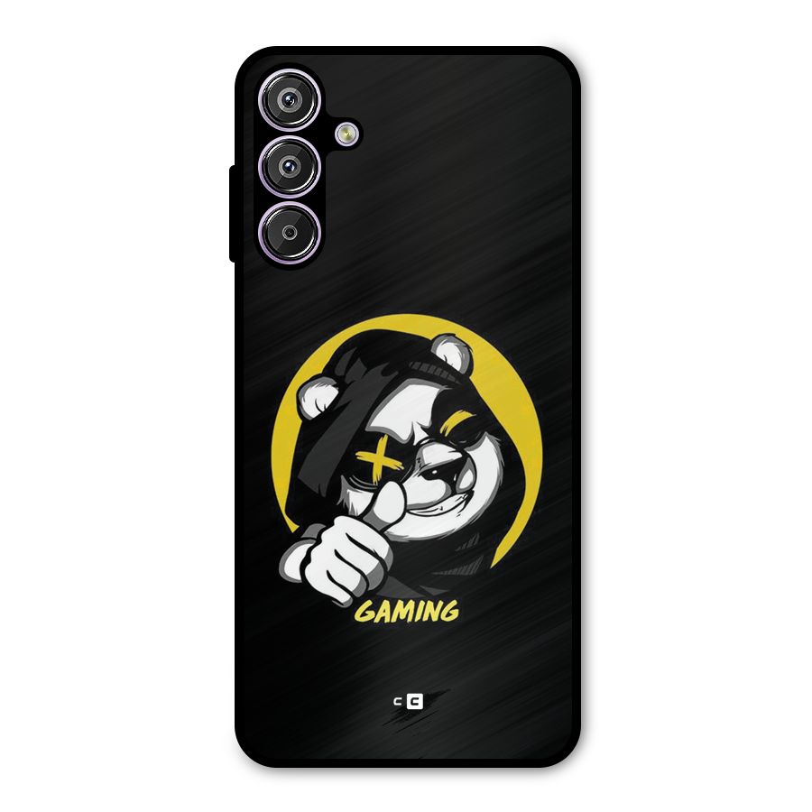 Gaming Panda Metal Back Case for Galaxy M15