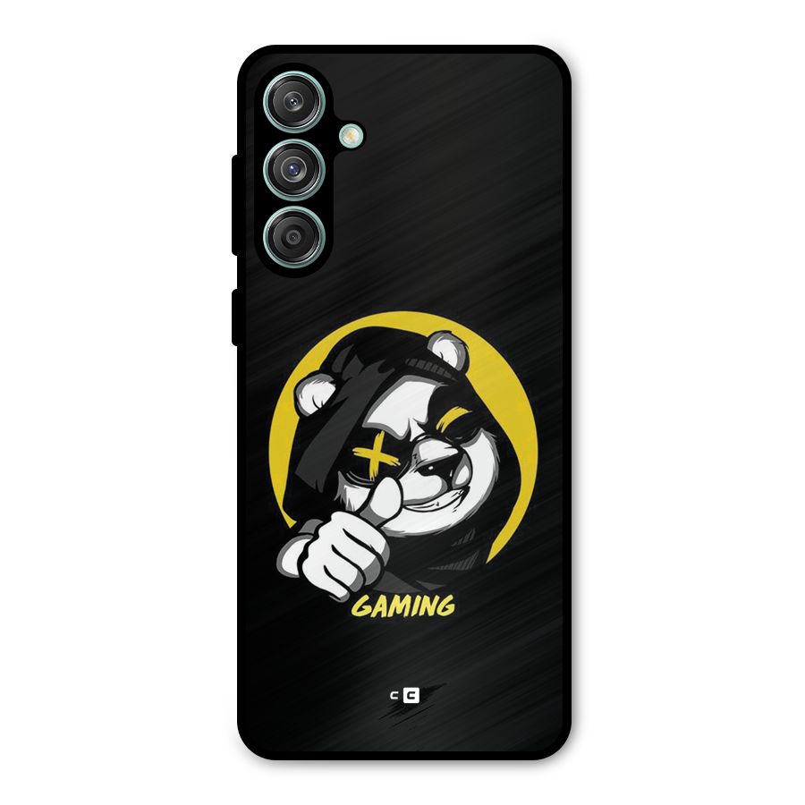 Gaming Panda Metal Back Case for Galaxy M55 5G