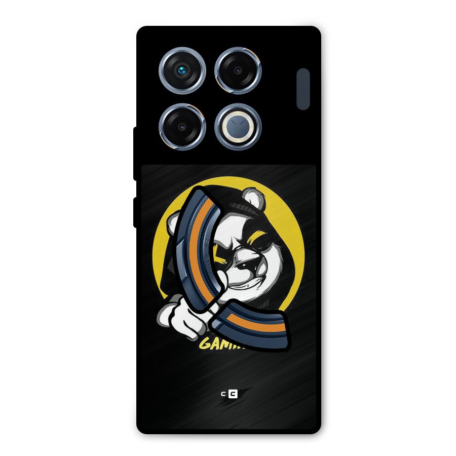 Gaming Panda Metal Back Case for Infinix GT 20 Pro