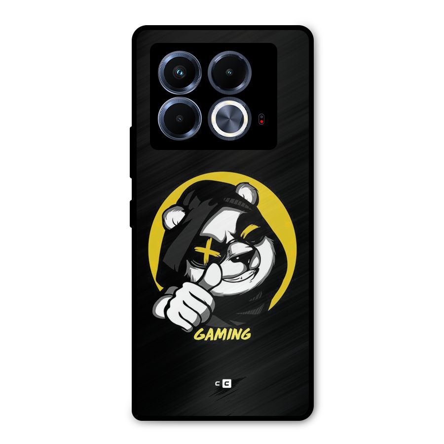 Gaming Panda Metal Back Case for Infinix Note 40 5G