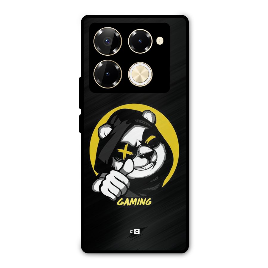 Gaming Panda Metal Back Case for Infinix Note 40 Pro