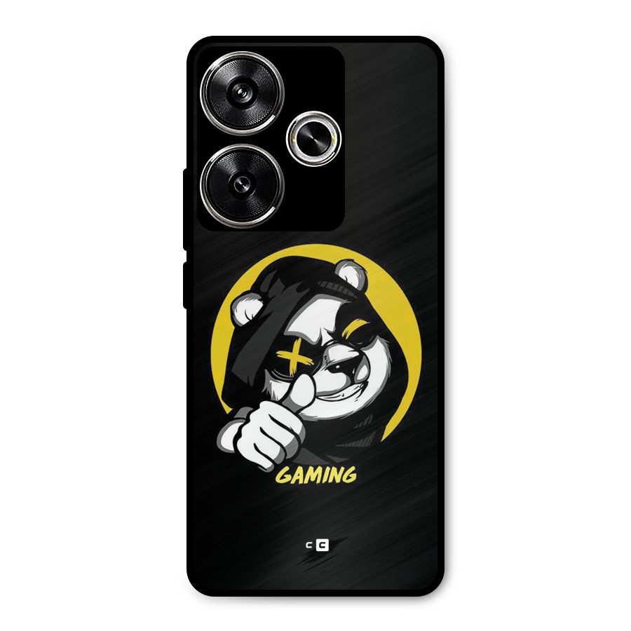 Gaming Panda Metal Back Case for Poco F6