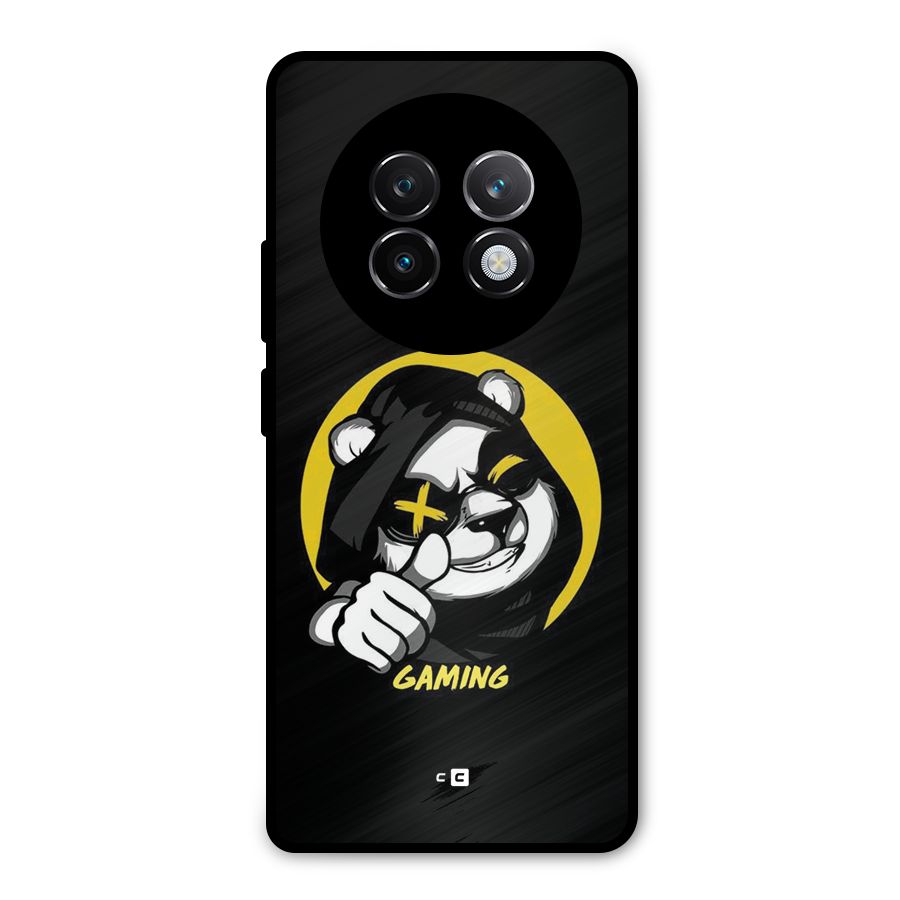 Gaming Panda Metal Back Case for Realme 13 Plus
