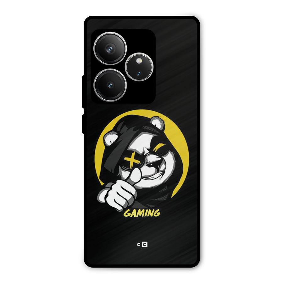 Gaming Panda Metal Back Case for Realme GT 6