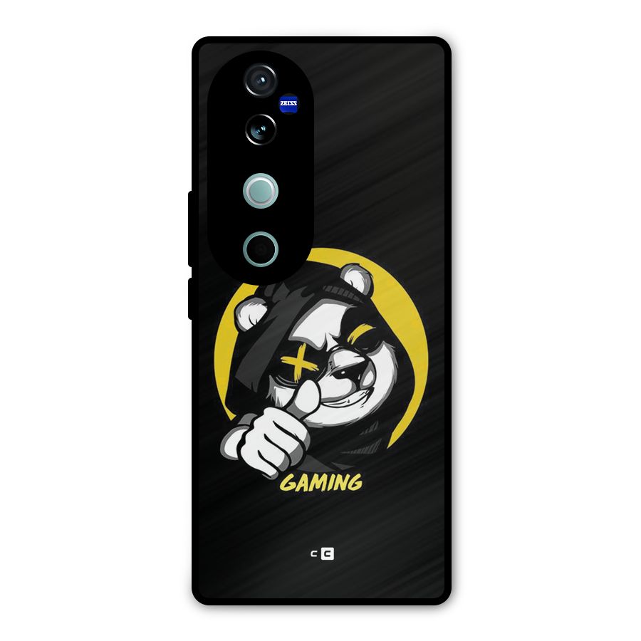 Gaming Panda Metal Back Case for Vivo V40