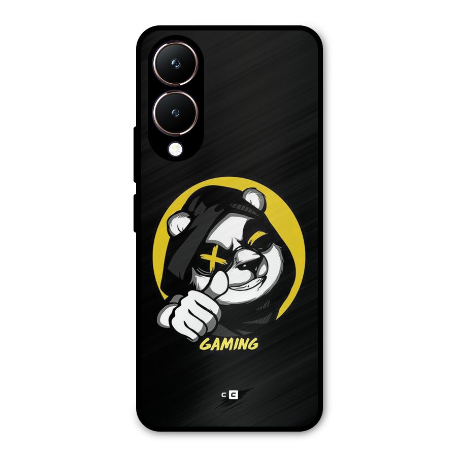 Gaming Panda Metal Back Case for Vivo Y28