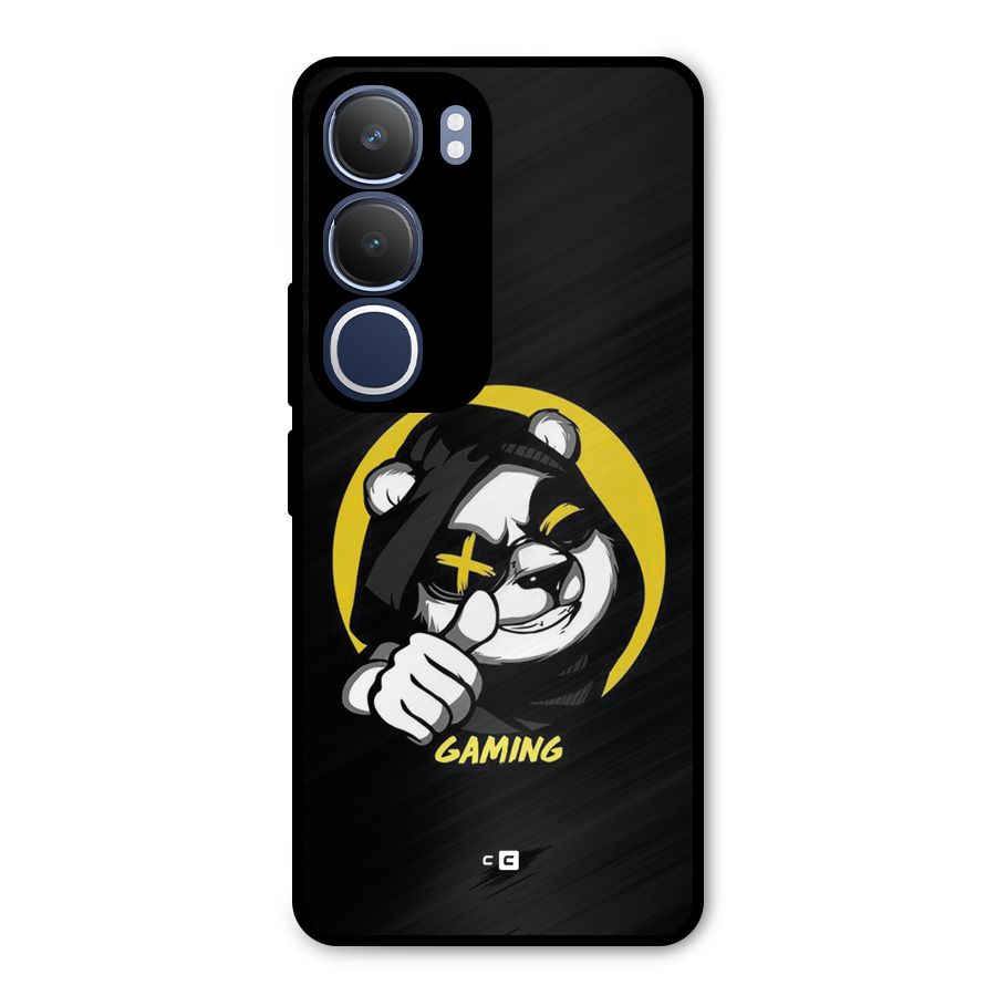 Gaming Panda Metal Back Case for Vivo Y29