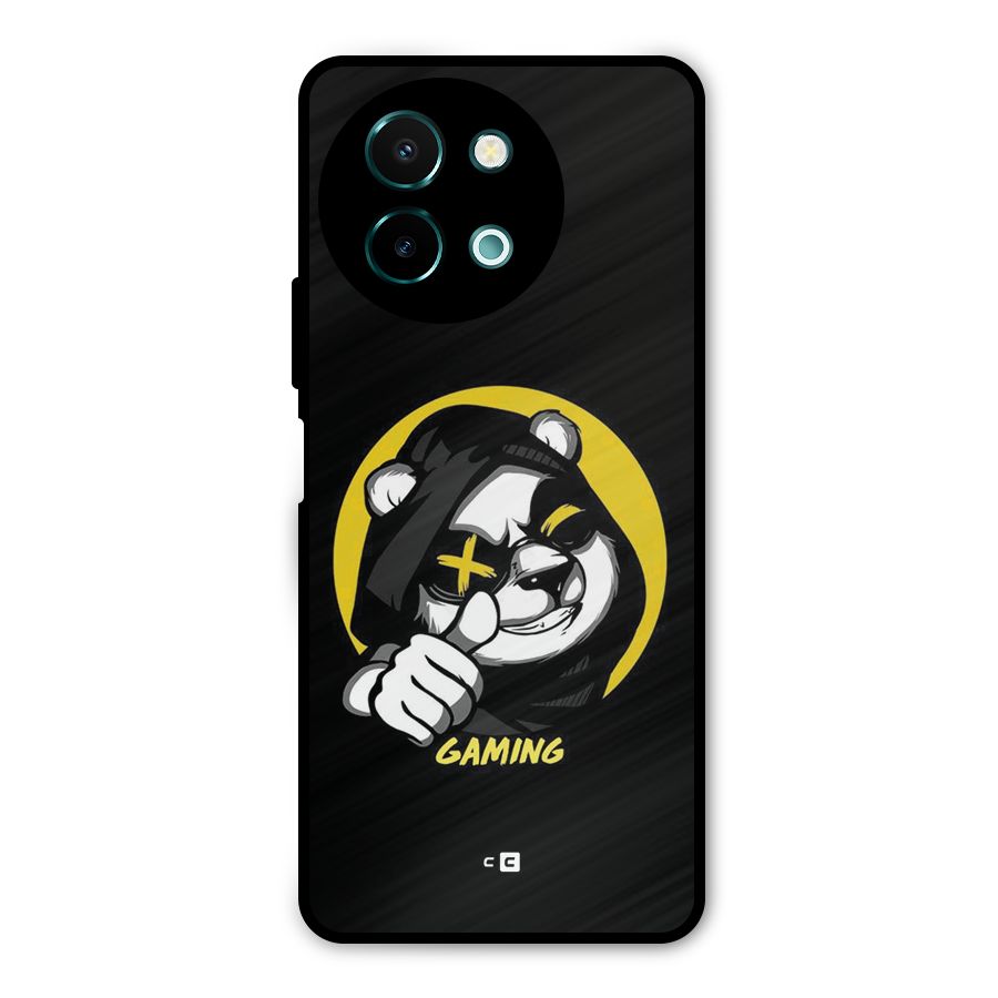 Gaming Panda Metal Back Case for Vivo Y58