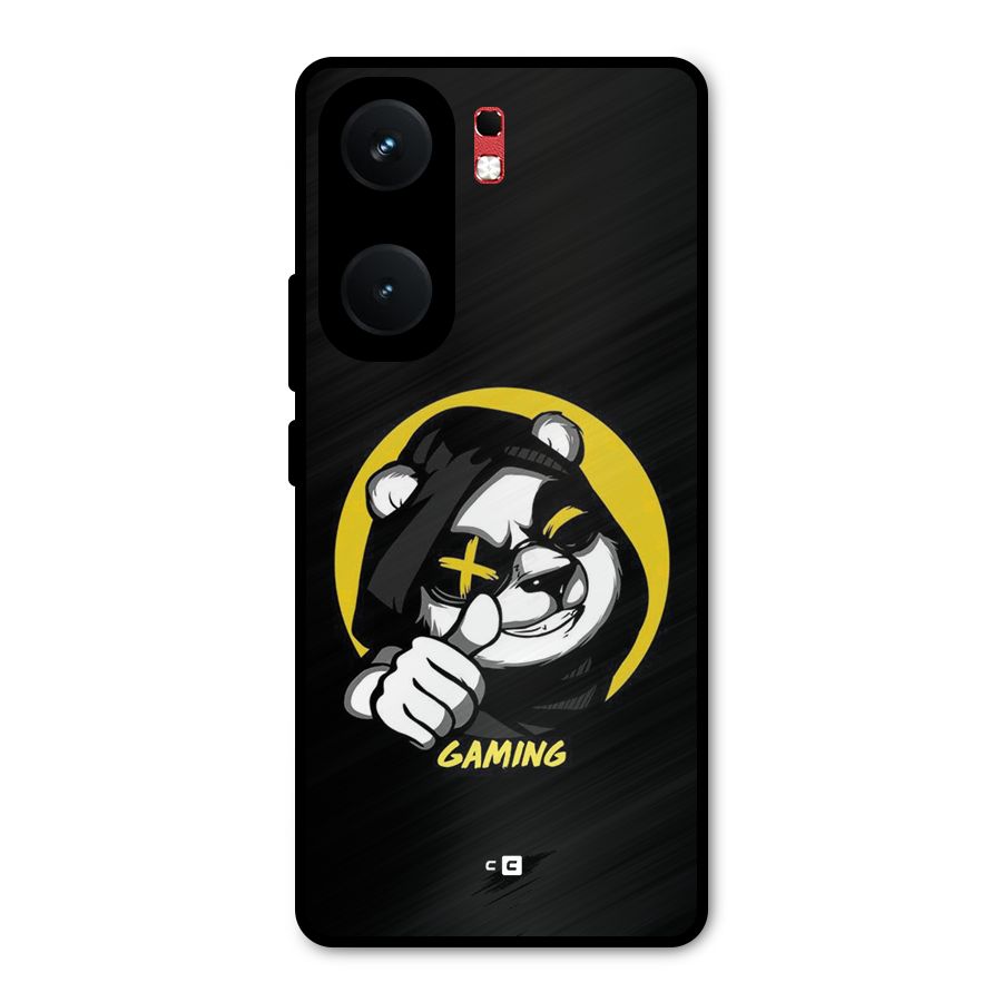 Gaming Panda Metal Back Case for iQOO Neo 9 Pro