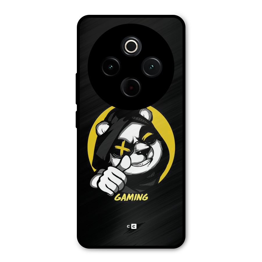 Gaming Panda Metal Back Case for iQOO Z10