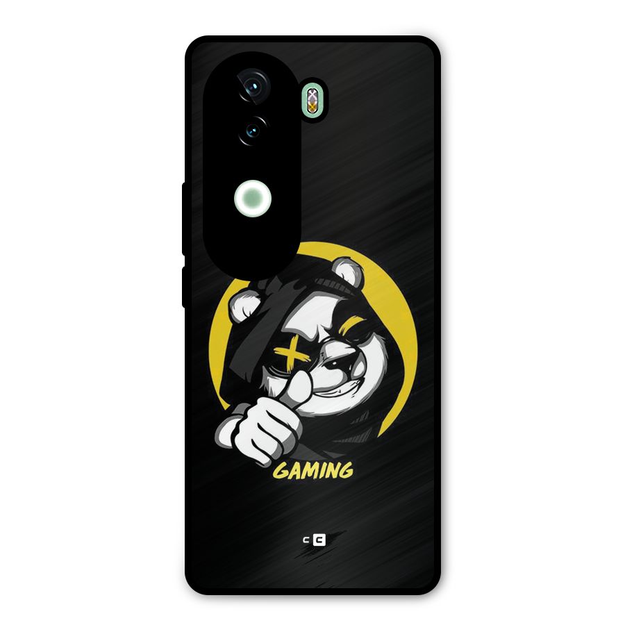 Gaming Panda Metal Back Case for iQOO Z9s