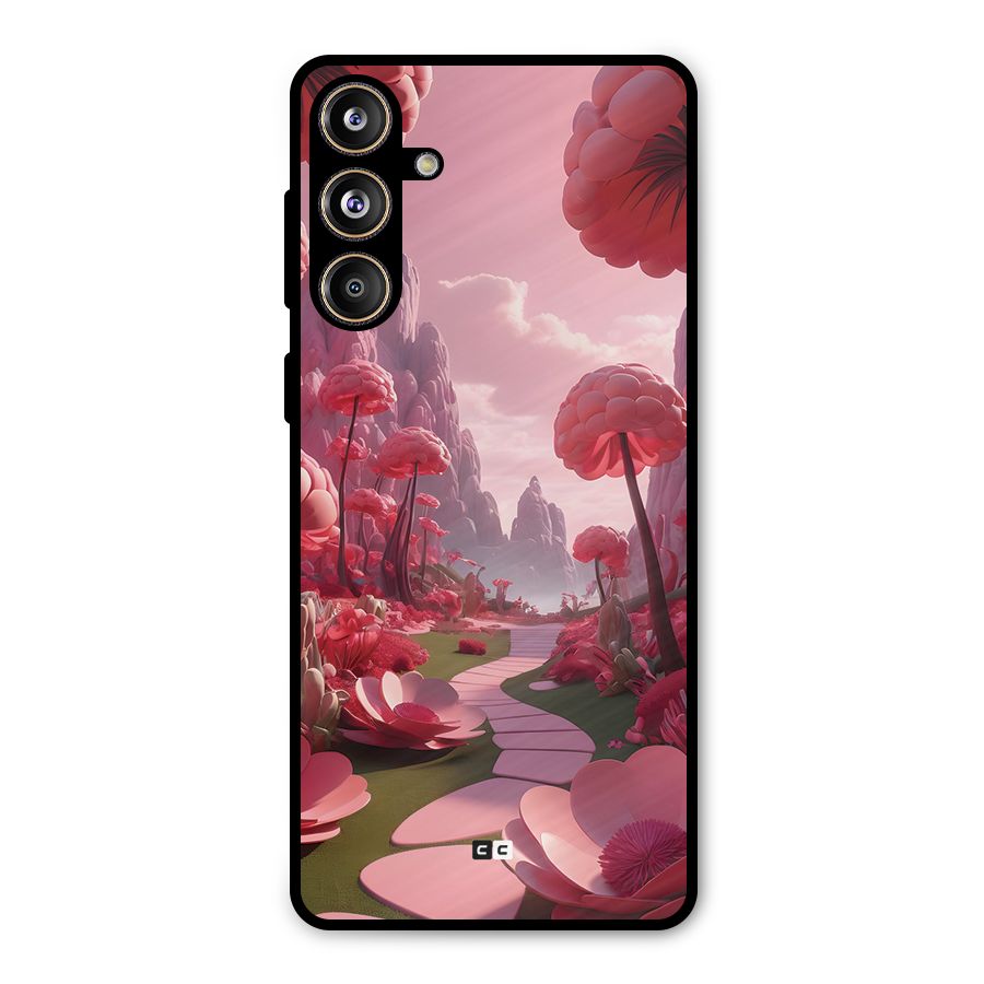 Garden Of Love Metal Back Case for Galaxy F55
